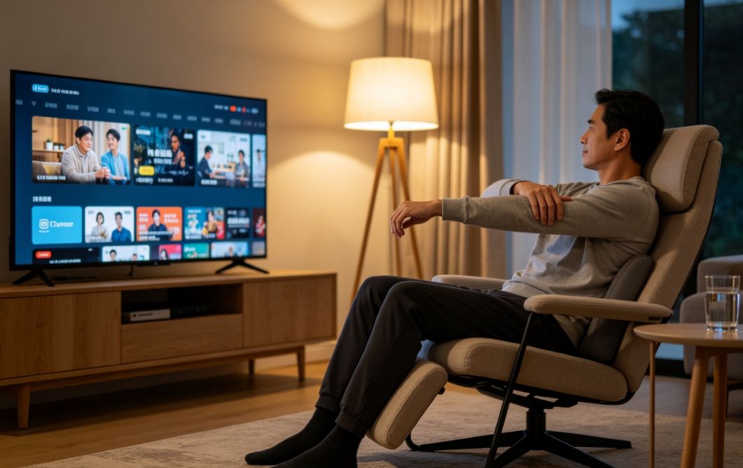 ergonomic living room